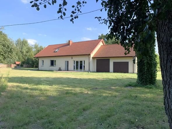 Posiadłość 1,5 ha z domem i stawem – Czarnybród, gm. Grodziec