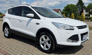 Ford Kuga 2.0 diesel, 150 KM, manual, biała