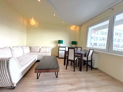 Umeblowane mieszkanie 47,1 m² z balkonem – Turek, Os. Wyzwolenia