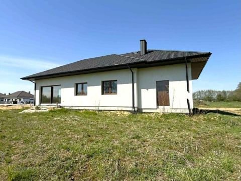 Nowy dom 128,5 m² na działce 1664 m² – Słodków k. Turku